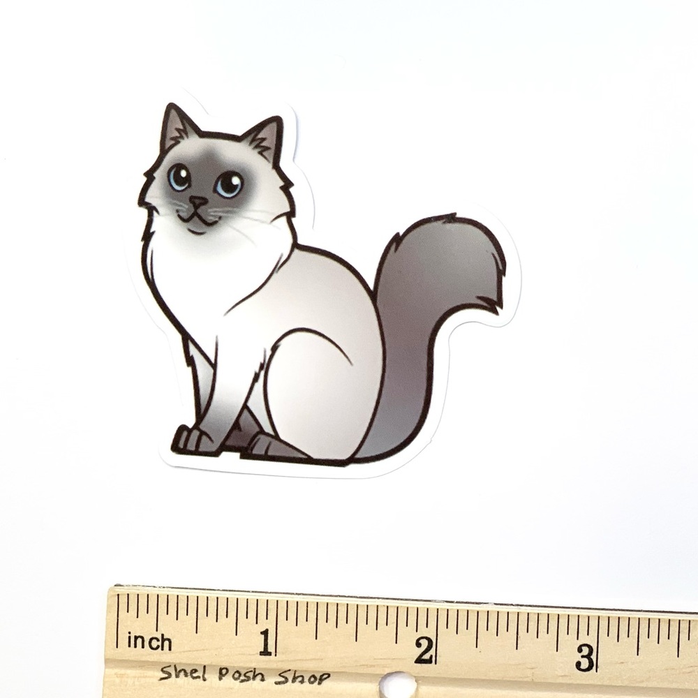 Cat Vinyl Sticker - Picture 2 of 2